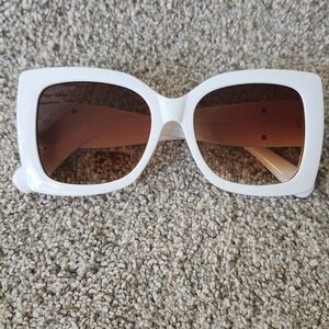 Chanel White Sunglasses